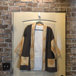 PO-EM Handmade Block Dyed Jugs Jacket